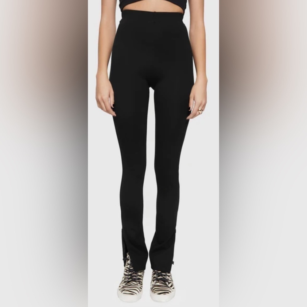 Brand NEW 🔥 Rebecca Minkoff Black Jillian Leggings in XS - Picture 5 of 9